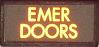 Emergency Doors Warning