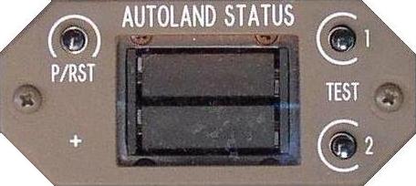 Autoland Status Annunciators