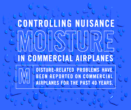 Controlling Nuisance Moisture in Commercial Airplanes. Moisture-related problems have been reported on commercial airplanes for the past 40 years