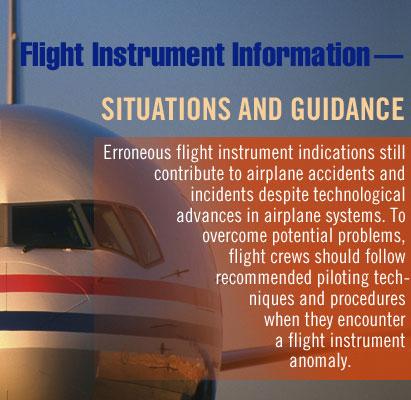 Erroneous Flight Instrument Information - Situations and Guidance