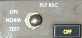 Flight Recorder Switch.