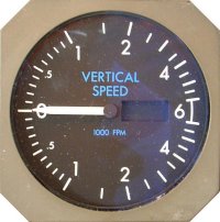 Vertical Speed Indicator - without TCAS