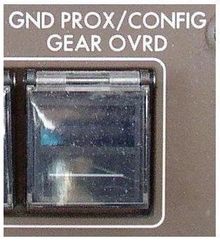 Ground Proximity / Configuration Gear Override Switch