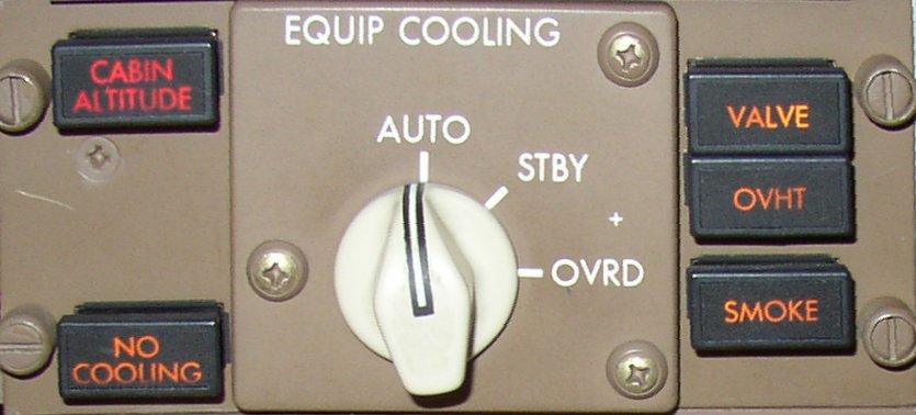 Equipment Cooling Control Panel