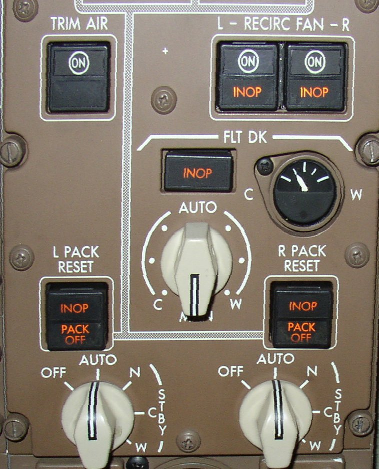 Pack Control Selectors