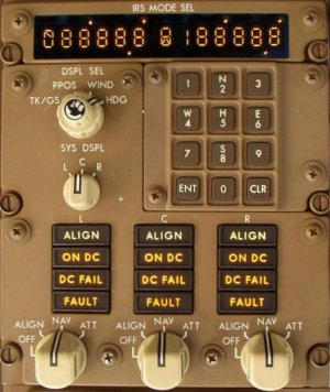 IRS Mode Selector Panel